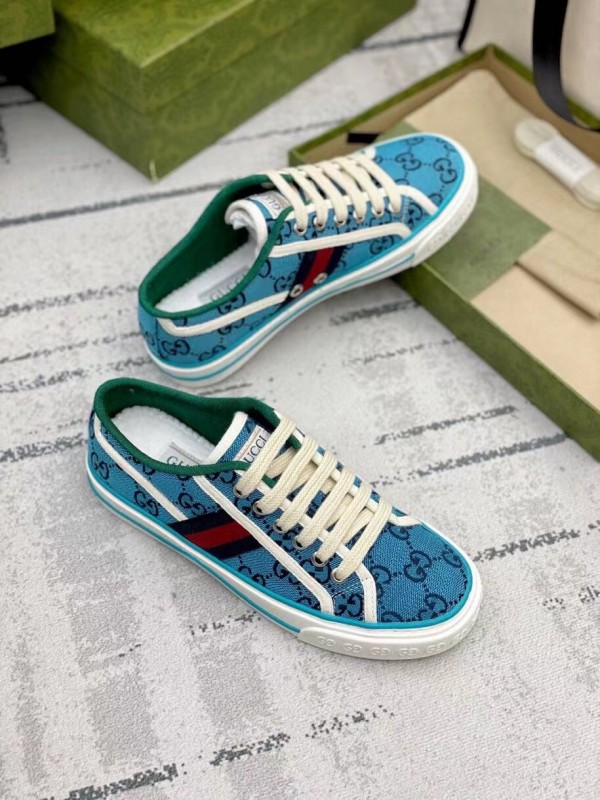 Women's Tennis 1977 Blue GG Canvas - Image 5