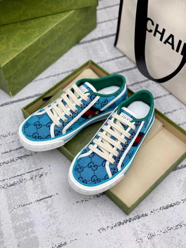 Women's Tennis 1977 Blue GG Canvas - Image 2